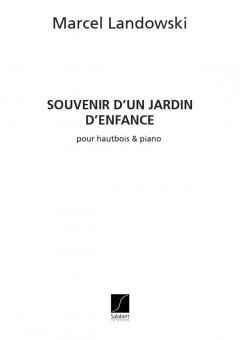 Souvenir D'un Jardin D'enfance Hautbois/Piano 