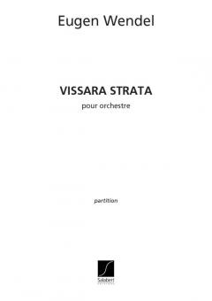 Vissara Strata Clarinette Vl Alto Violoncelle et Piano 