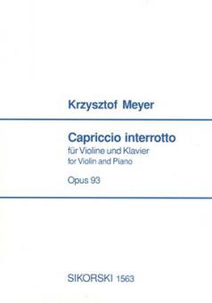 Capriccio interroto op. 93 