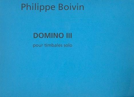 Domino III Timbales Seules 