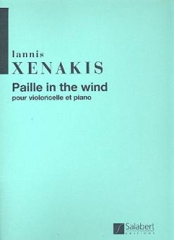 Paille In The Wind pour Violoncelle et Piano 