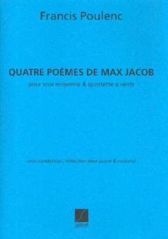 4 Poemes de Max Jacob 