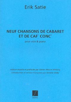 Neuf Chansons de Cabaret et de Caf' Conc' 