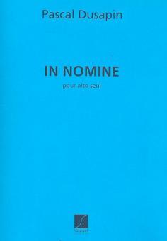 In Nomine pour Alto Seul 