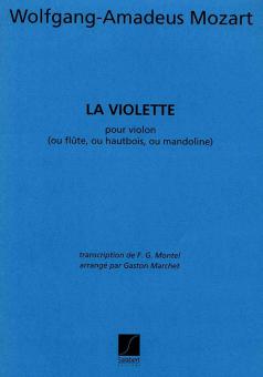 La Violette Flute Ou Hautbois Ou Violon 