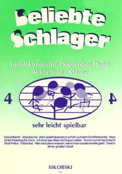 Beliebte Schlager Heft 4 