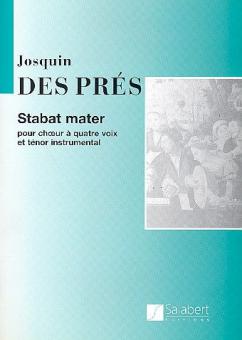 Stabat Mater pour Choeur A Quatre Voix et Tenor I 