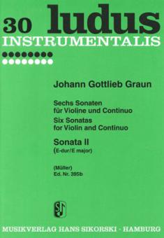Sonata 2 E-Dur 