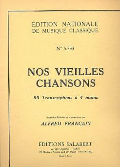 Nos Vieilles Chansons Piano 4 Mains 
