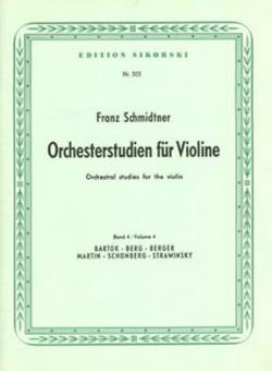 Orchesterstudien für Violine 4 