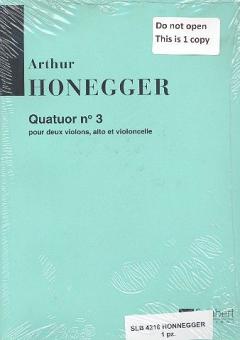 Quatuor Nr. 3 2 Violons Alto et Violoncelle 