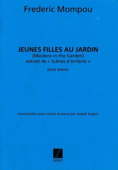 Jeunes Filles Au Jardin 