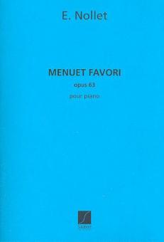 Menuet Favori Piano 