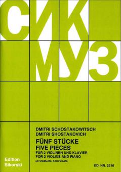 5 Stücke op. 97 