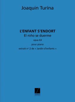 L'enfant S'endort Nr.2 Jardins D'enf. Piano 