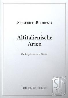 Altitalienische Arien 