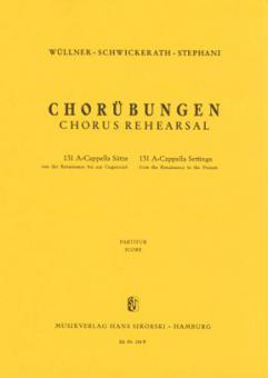 Chorübungen 
