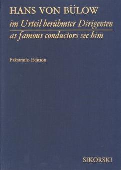 Hans von Bülow im Urteil berühmter Dirigenten 
