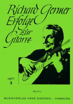 Richard Germer Erfolge zur Gitarre Heft 3 