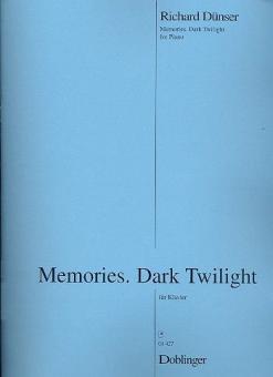 Memories Dark Twilight für Klavier 