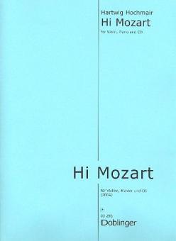 Hi Mozart für Violine, Klavier und CD 