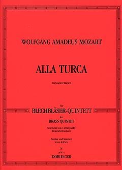 Alla turca KV 331 für Blechbläserquintett 