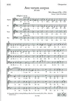 Ave verum corpus 