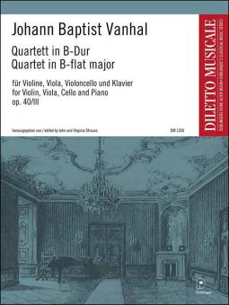 Klavierquartett Nr. 3 in B-Dur op.40/3 