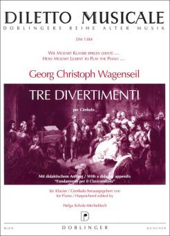 Tre Divertimenti per Cimbalo 