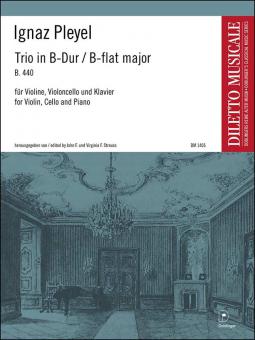 Trio in B-Dur für Violine, Violoncello und Klavier 