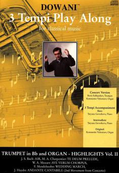 Highlights II für Trompete in Bb und Orgel 
