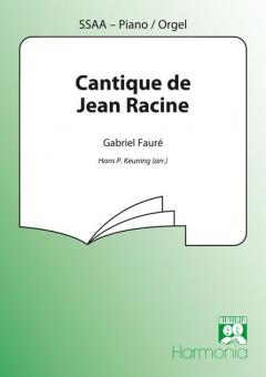 Cantique de Jean Racine op. 11 