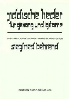 Jiddische Lieder 