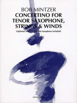 Concertino For Tenor Or Alto Saxophone, Strings And Winds 
