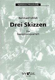 Drei Skizzen für Saxophonquartett (SATB) 