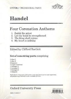 Four Coronation Anthems 