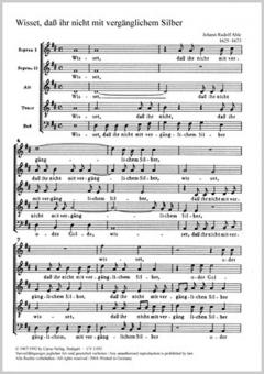 Wisset, dass ihr nicht mit vergänglichem Silber 