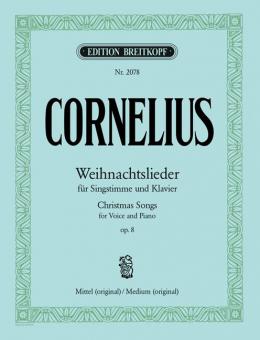 Weihnachtslieder op. 8 