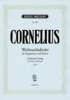 Weihnachtslieder op. 8 