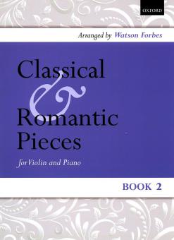 Classical And Romantic Pieces For Violin Book 2 