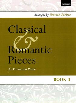 Classical And Romantic Pieces For Violin Book 1 