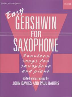 Easy Gershwin for Saxophone 