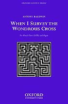 When I Survey The Wondrous Cross 