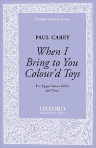 When I Bring To You Colour'D Toys 