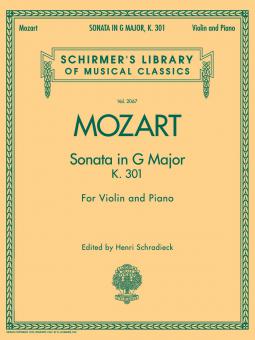 Sonata In G for Violin and Piano K.301 