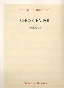 Chose en soi op. 45b 