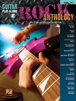 Guitar Play-Along Vol. 81: Rock Anthology 