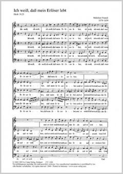 Ich weiss, dass mein Erlöser lebt 