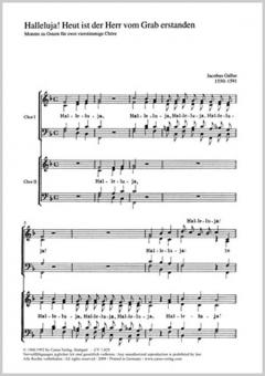 Halleluja! In deiner Auferstehung 