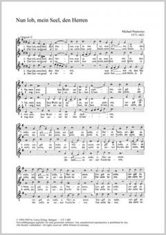 Nun lob, mein Seel, den Herren op. 9 